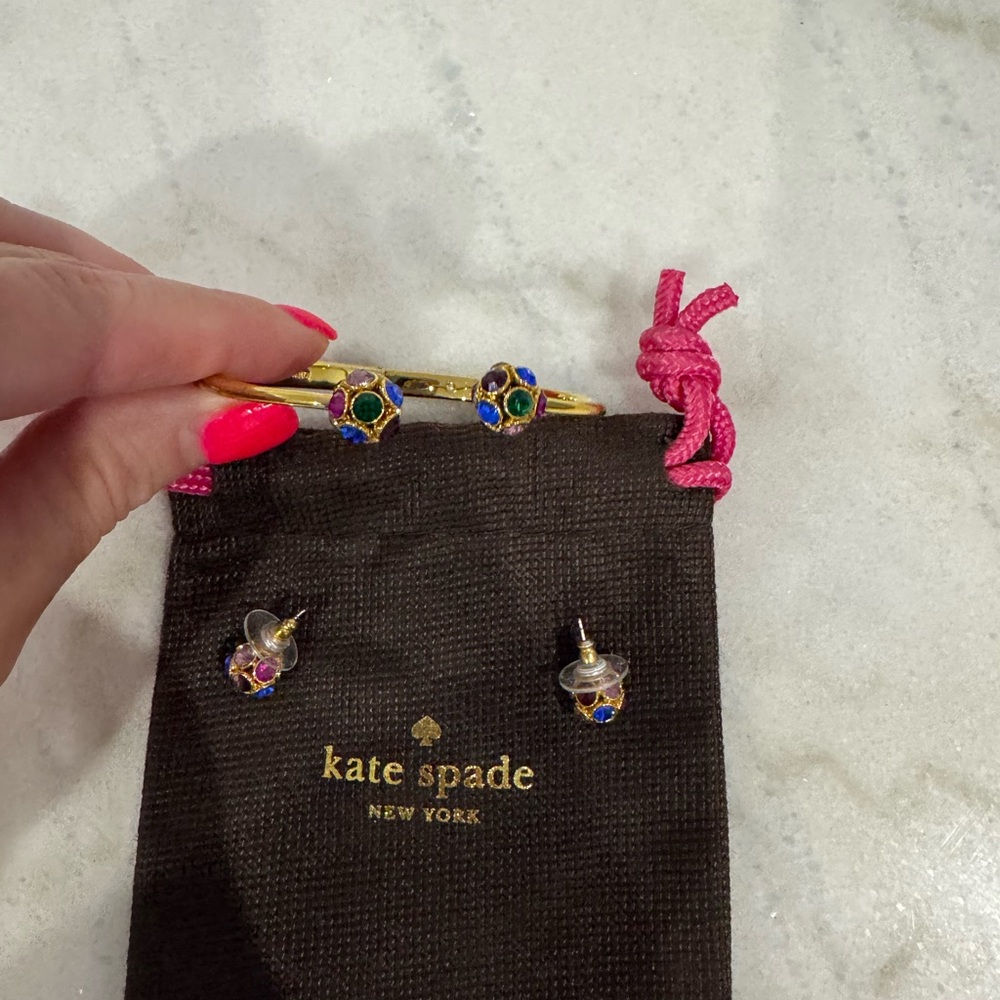 Kate Spade Gold and Multicolor Jewelry Set - Picture 4 of 5